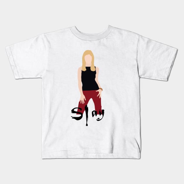 slay Kids T-Shirt by aluap1006